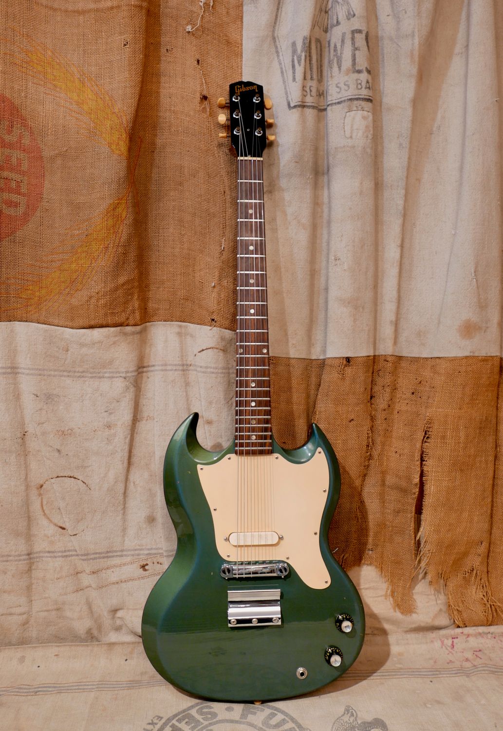1966 Gibson Melody Maker SG Pelham Blue