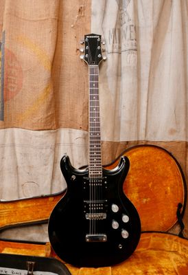 1973 Acoustic by Mosrite Black Widow