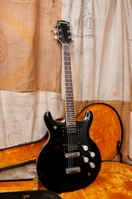 1973 Acoustic by Mosrite Black Widow