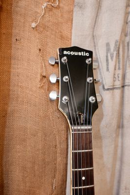 1973 Acoustic by Mosrite Black Widow