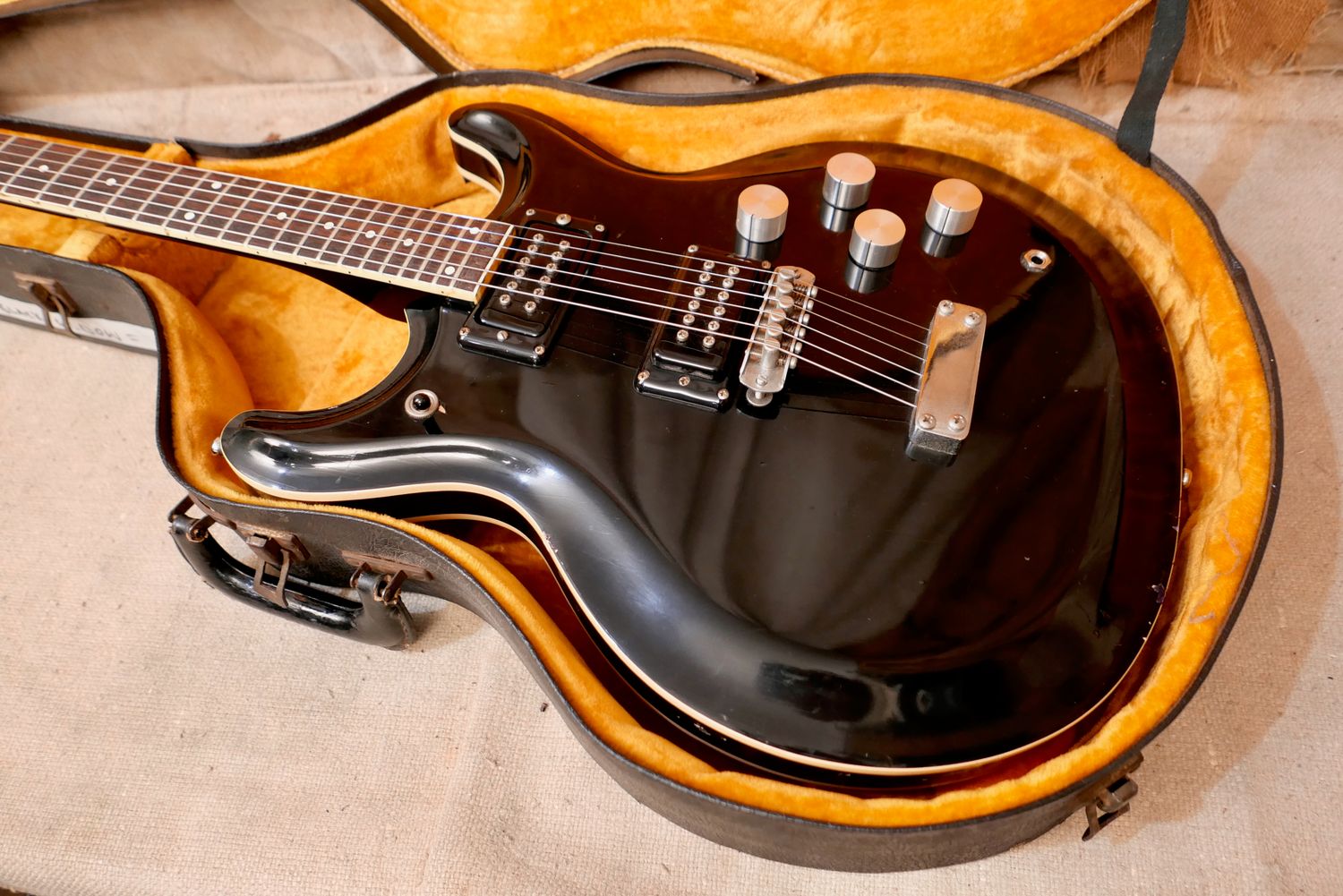 1973 Acoustic by Mosrite Black Widow