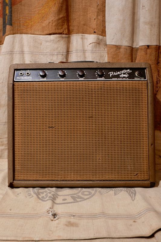 1962 Fender Princeton Amplifier Brown