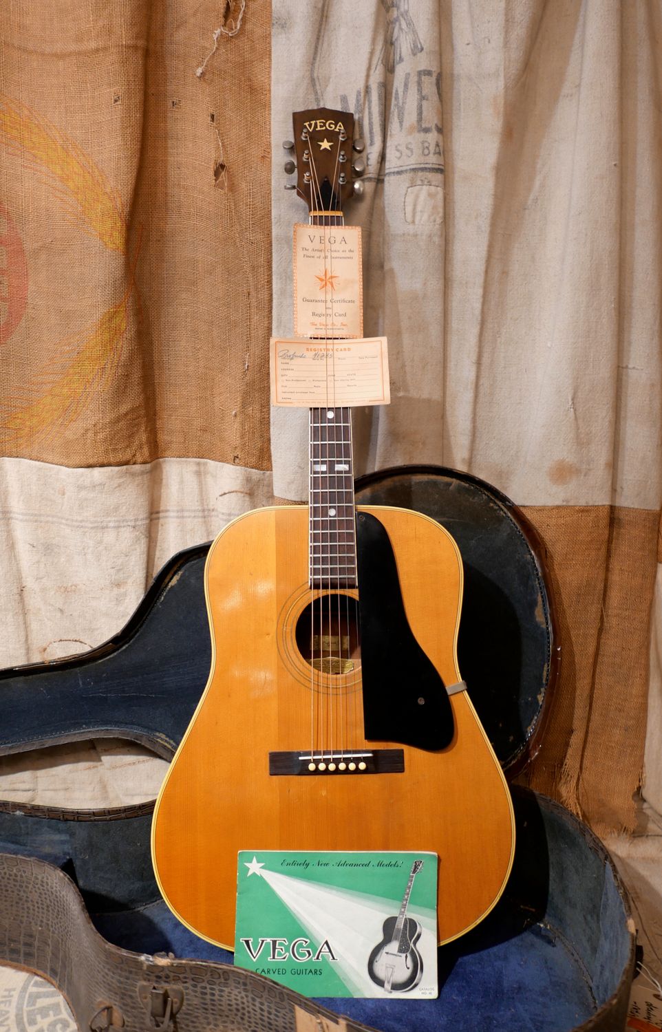 1950&#39;s Vega Profundo Natural Acoustic