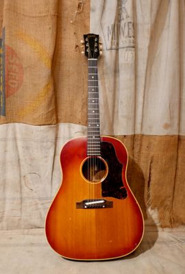 1963 Gibson J-45 Cherry Sunburst