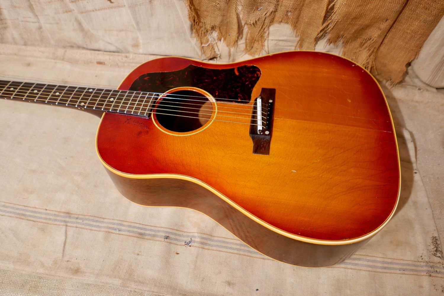 1963 Gibson J-45 Cherry Sunburst