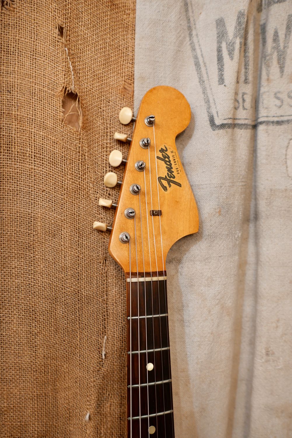 1965 Fender Duo Sonic II Daphne Blue