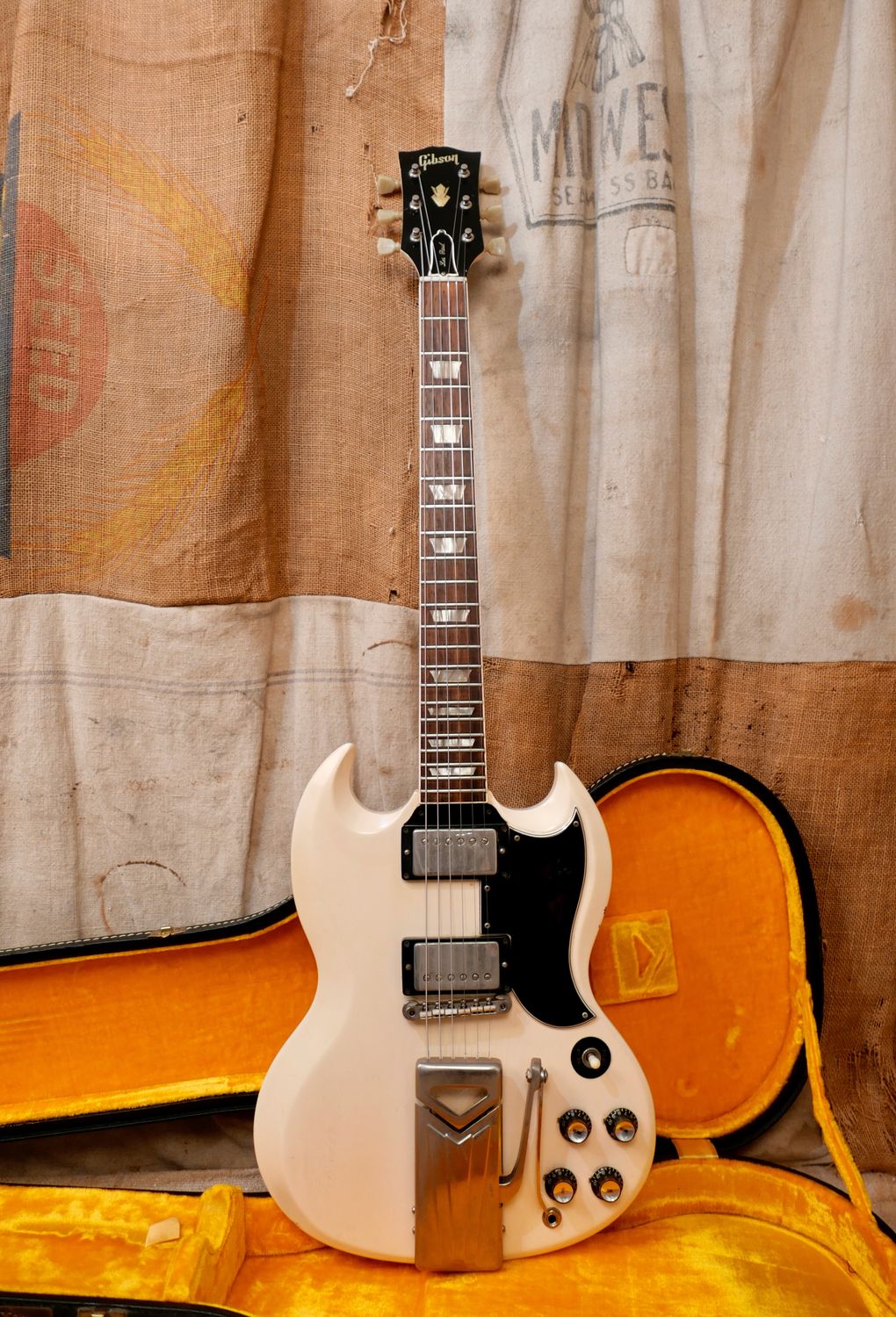 1963 Gibson SG Standard Polaris White