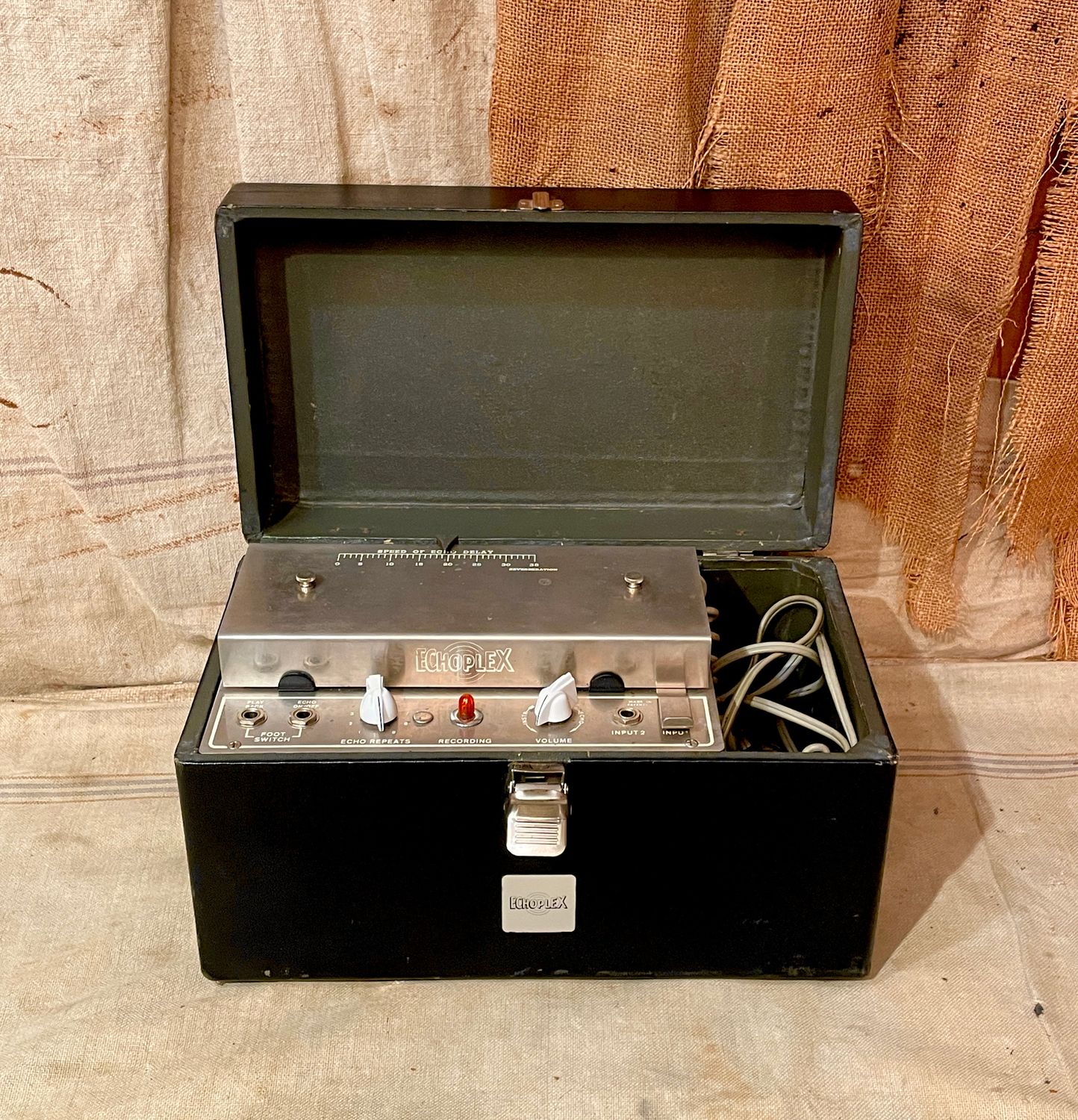 1968 Maestro Echoplex EP-2 Tube Tape Echo Black