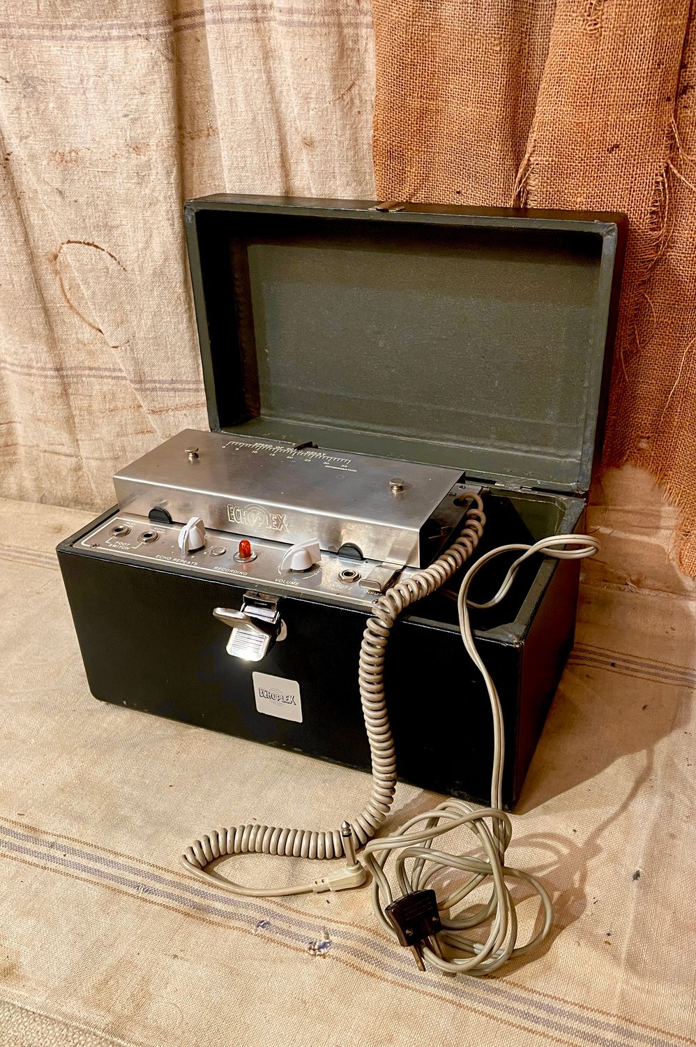 1968 Maestro Echoplex EP-2 Tube Tape Echo Black