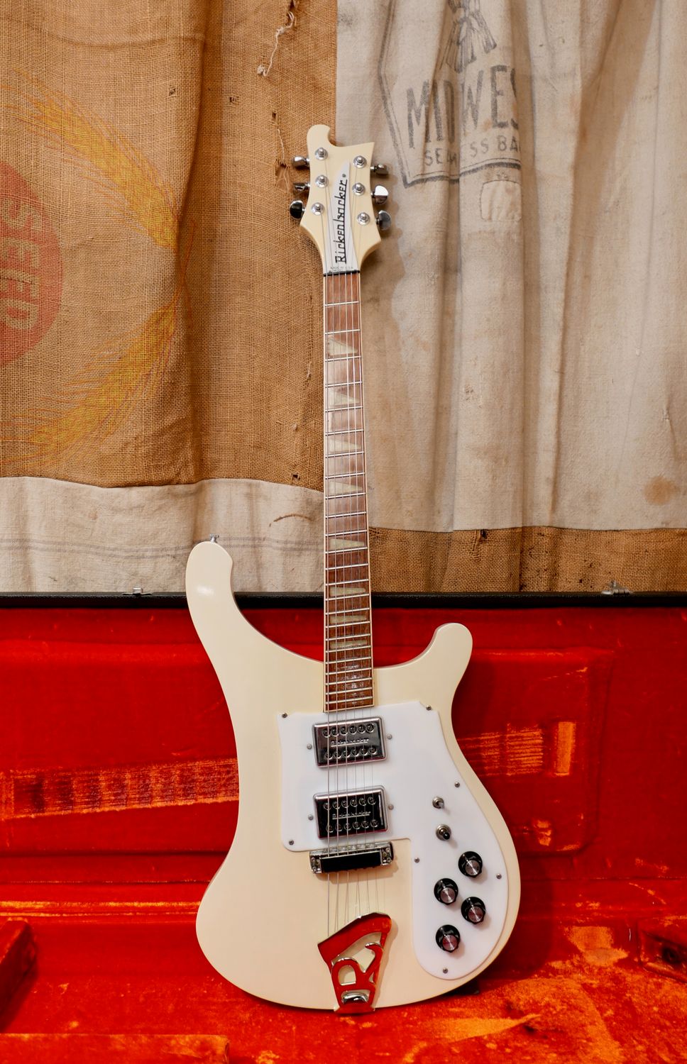 1975 Rickenbacker 481 White