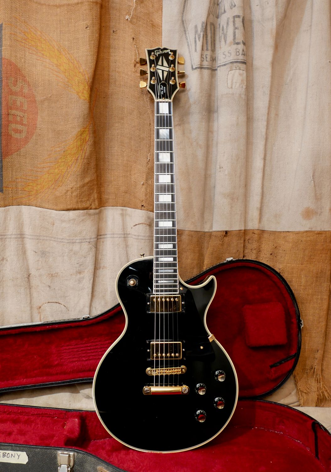 1979 Gibson Les Paul Custom Black Ebony
