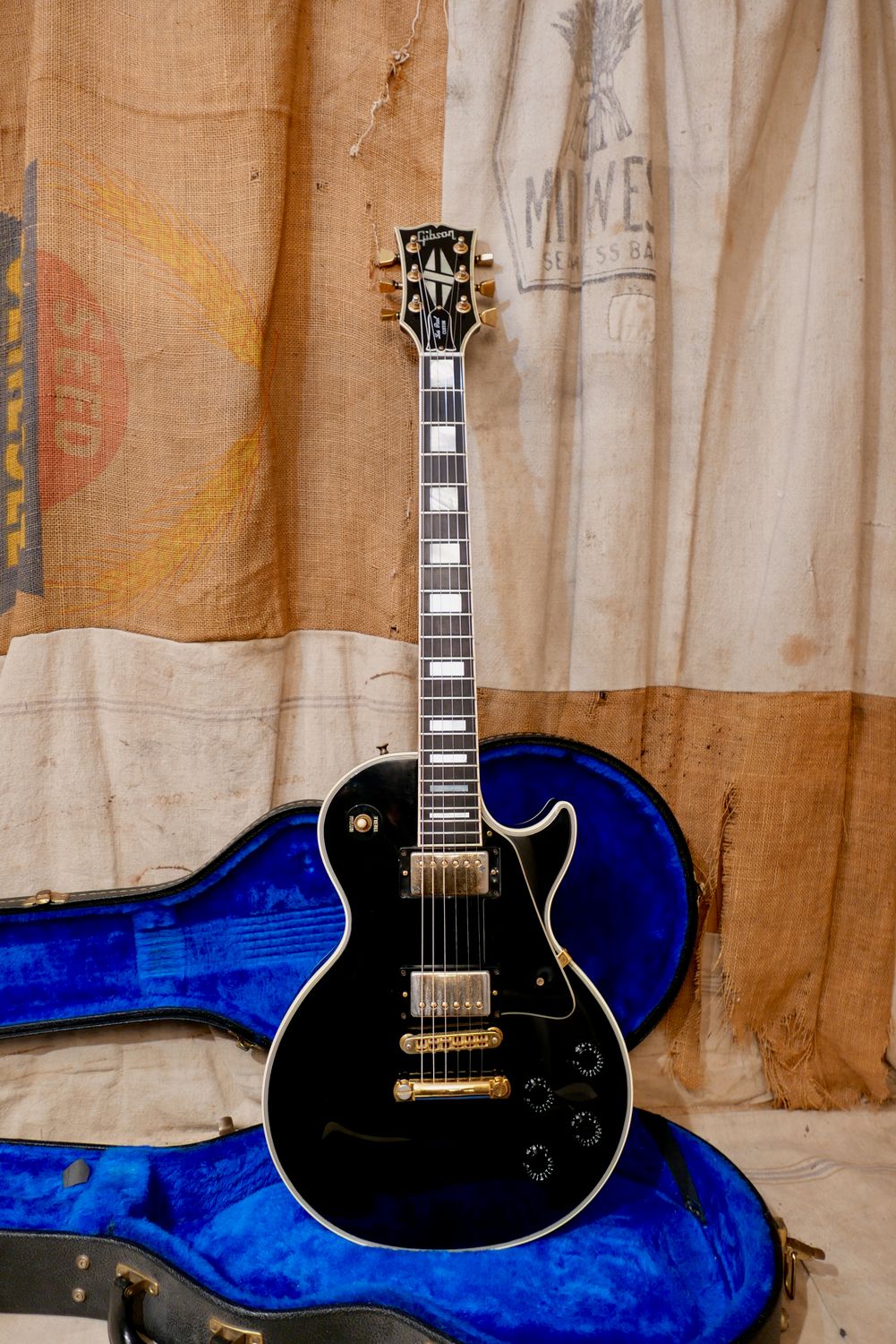 1986 Gibson Les Paul Custom Black