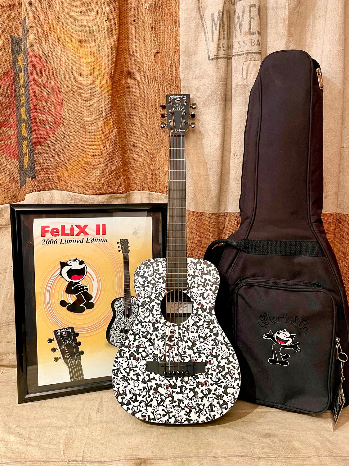 2006 Martin Felix the Cat 3/4 Acoustic Series II