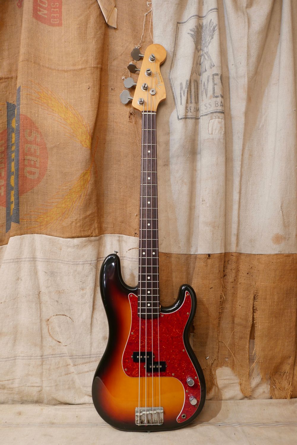 1991 Fender MIJ Precision Bass Sunburst