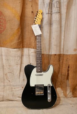 2025 Nash T-63 Telecaster Black w/ Binding