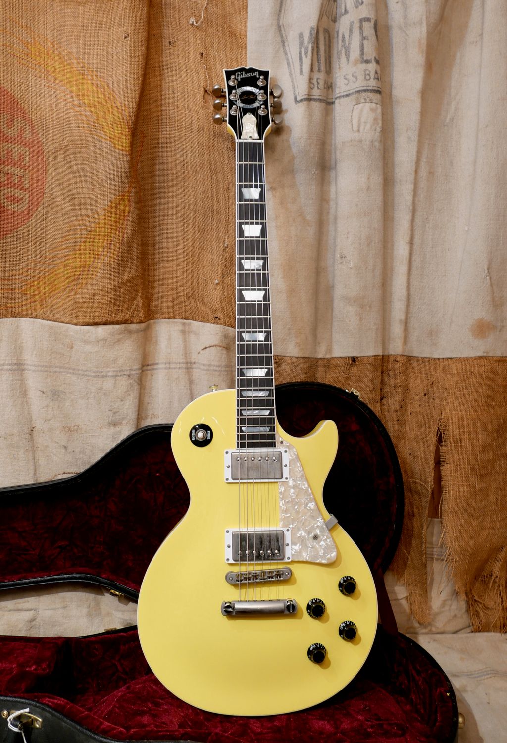 1998 Gibson Custom Shop Catalina Les Paul Canary Yellow