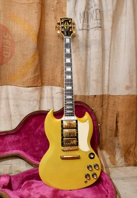 1991 Gibson Custom Shop 30th Anniversary '61 SG (LP) Custom TV Yellow