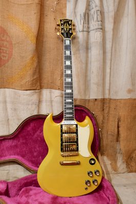 1991 Gibson Custom Shop 30th Anniversary &#39;61 SG (LP) Custom TV Yellow