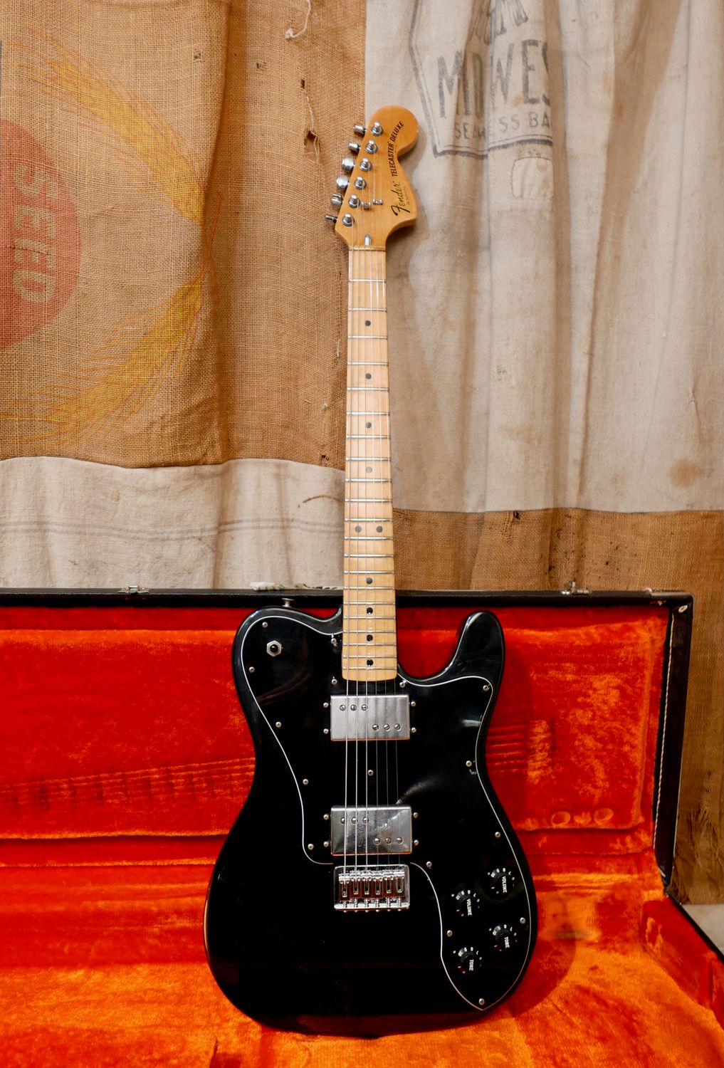 1978 Fender Telecaster Deluxe Black