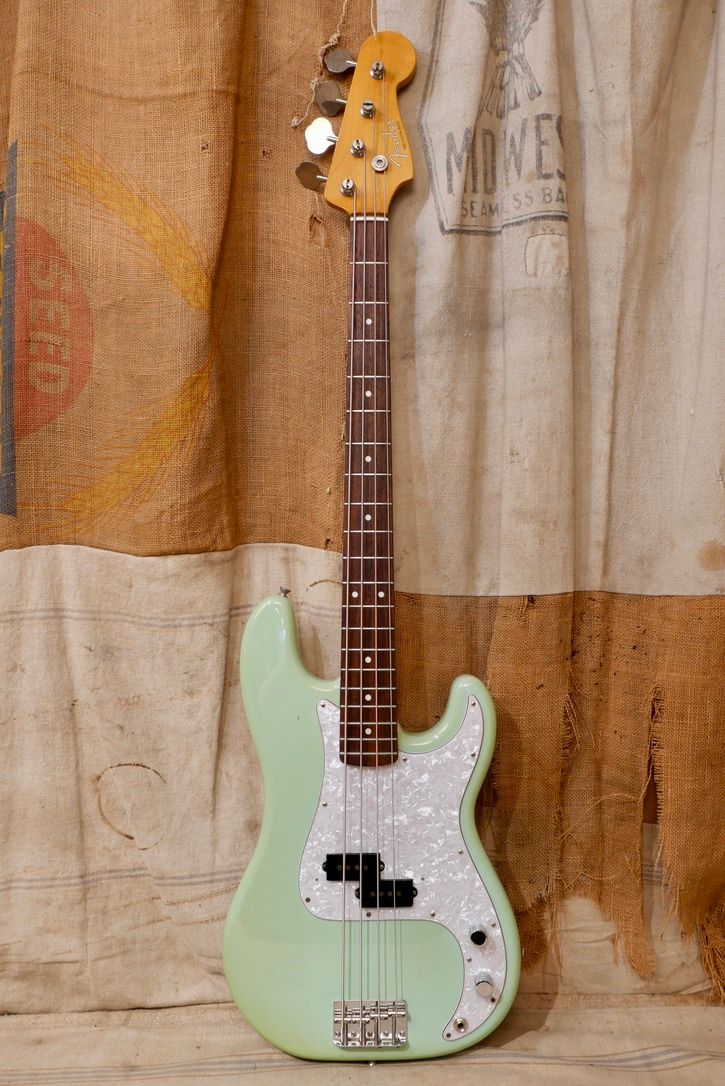 1999 Fender CIJ/MIJ &#39;62 RI Precision Bass Surf Green PB62