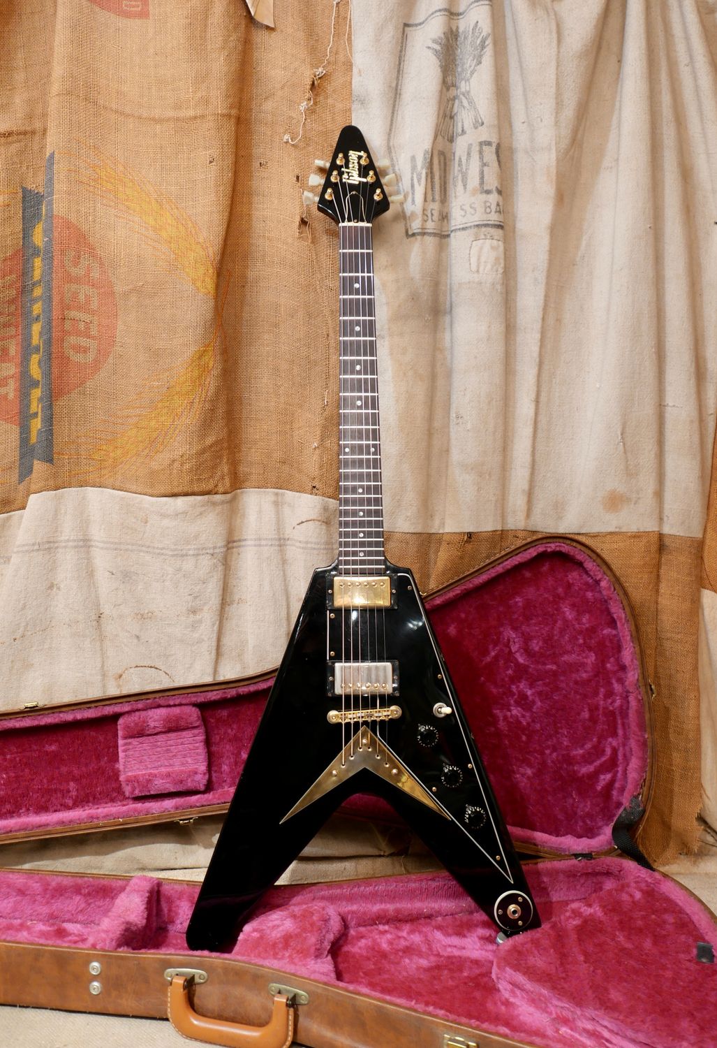 1982 Gibson Heritage Flying V Black