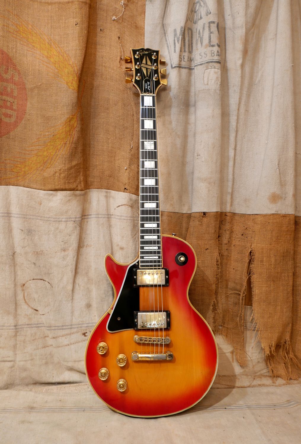 1978 Gibson Les Paul Custom Sunburst Left Handed