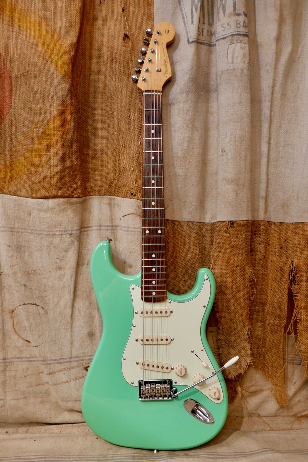 2017 Fender MIJ Hybrid 60s Stratocaster Surf Green