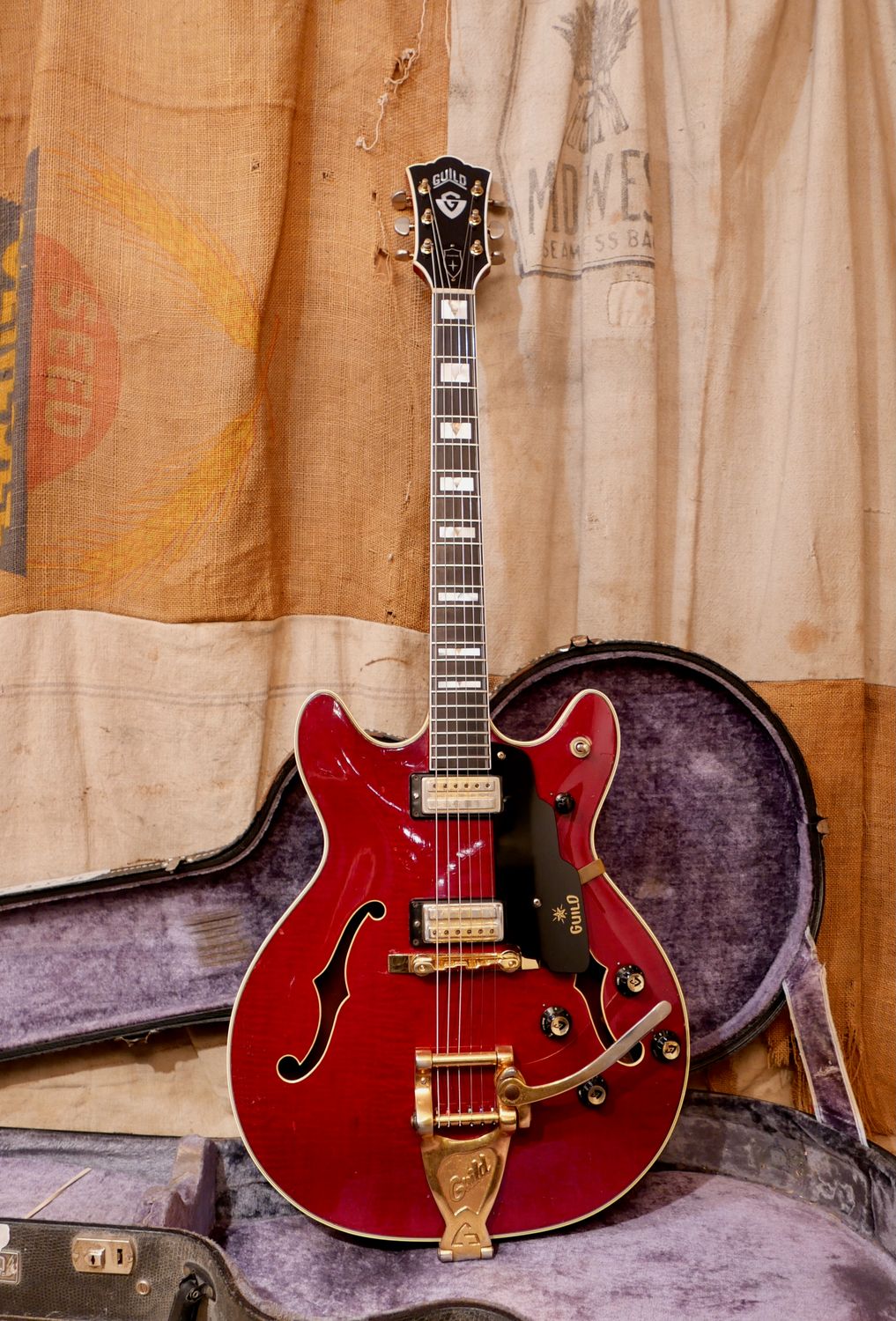1967 Guild Starfire VI Cherry