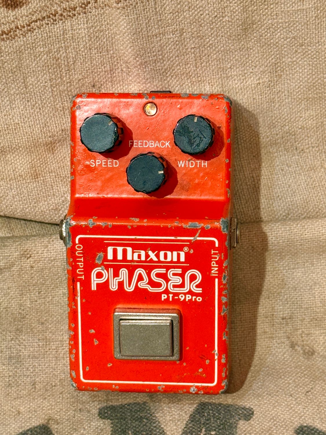 1980s Maxon PT-9 Pro Phaser Orange