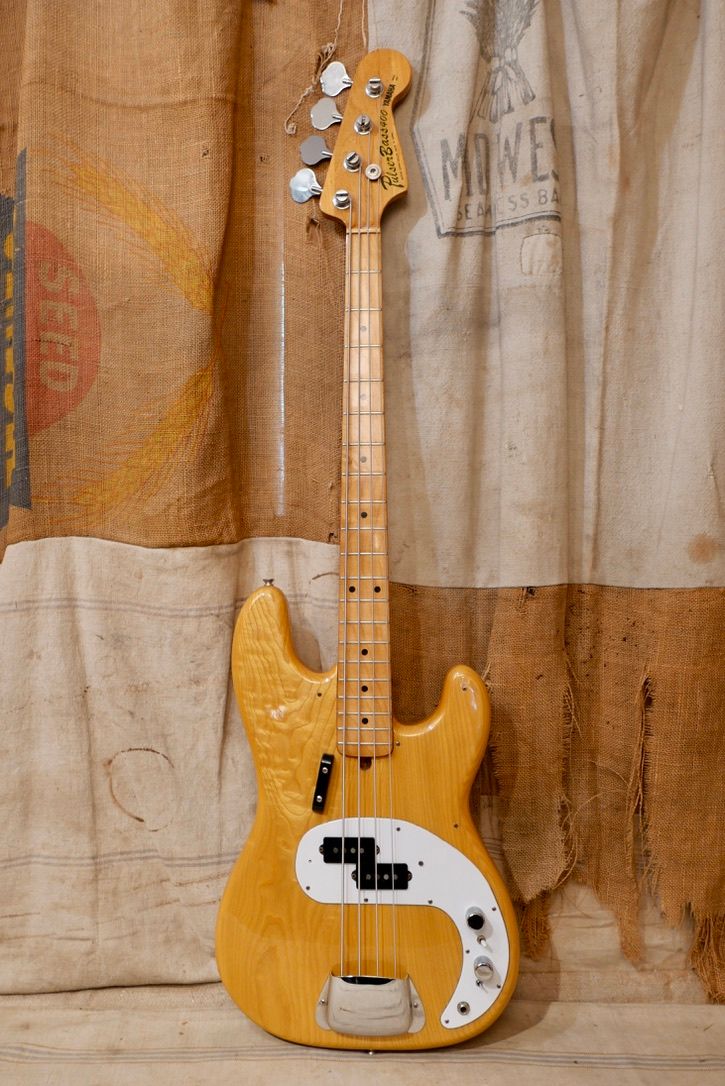 1970s Yamaha Pulser Bass PB-400 Natural w/ Half Guard