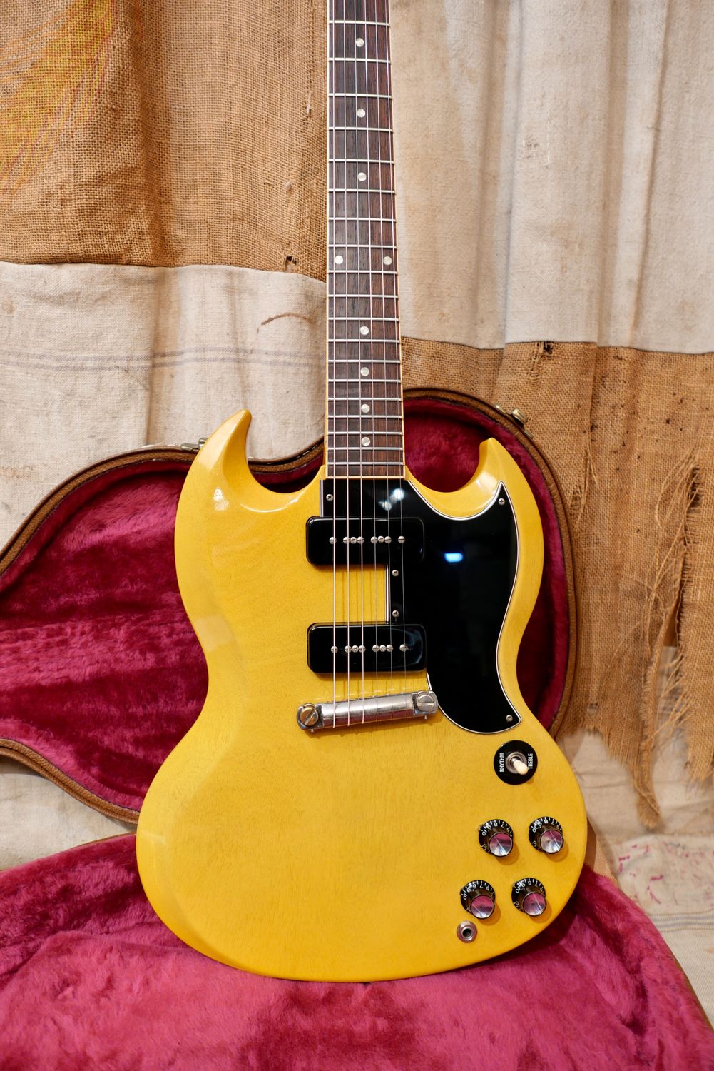 2000 Gibson Custom Shop Historic Collection SG Special TV Yellow