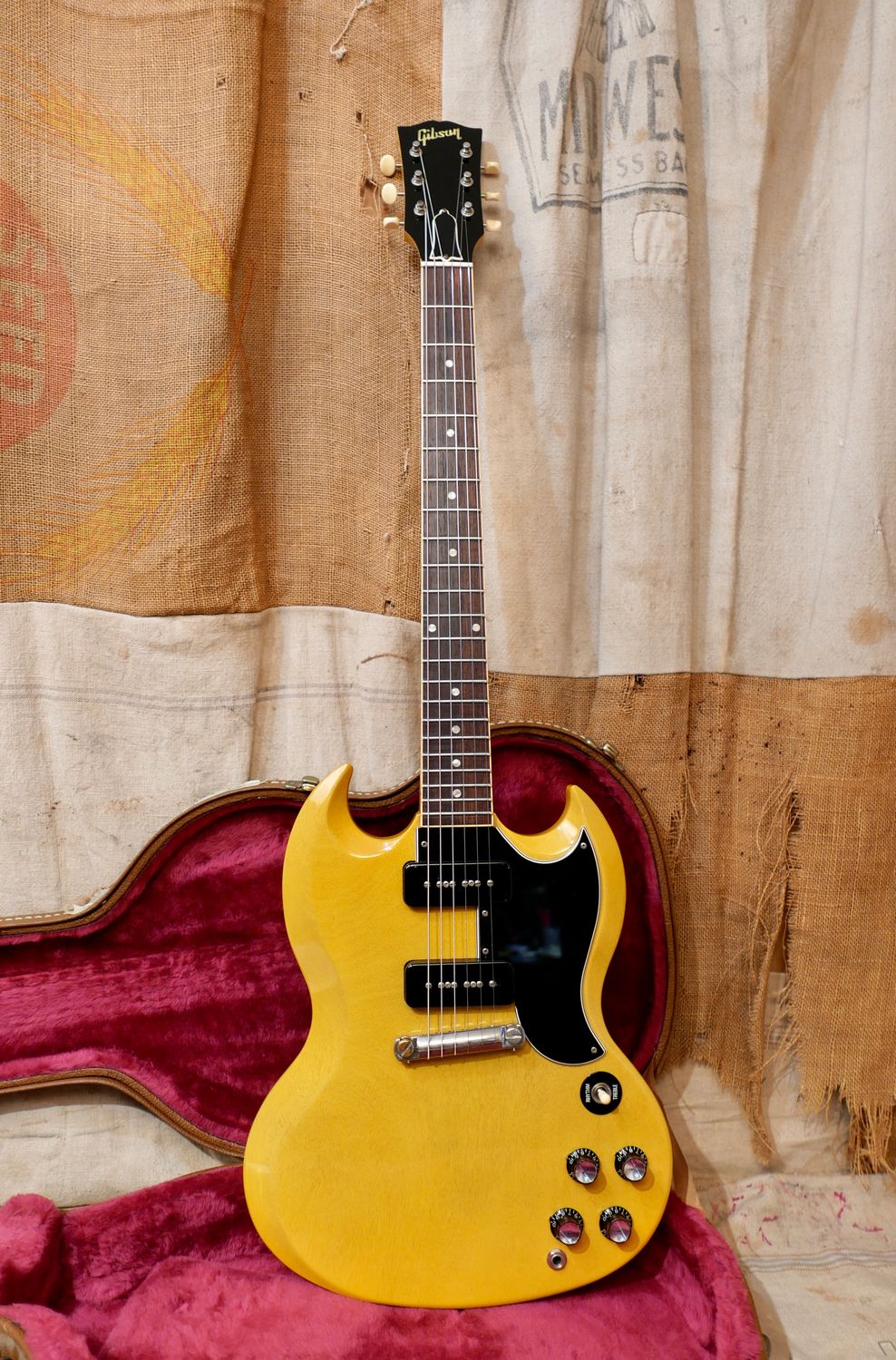2000 Gibson Custom Shop Historic Collection SG Special TV Yellow (1961 Reissue)