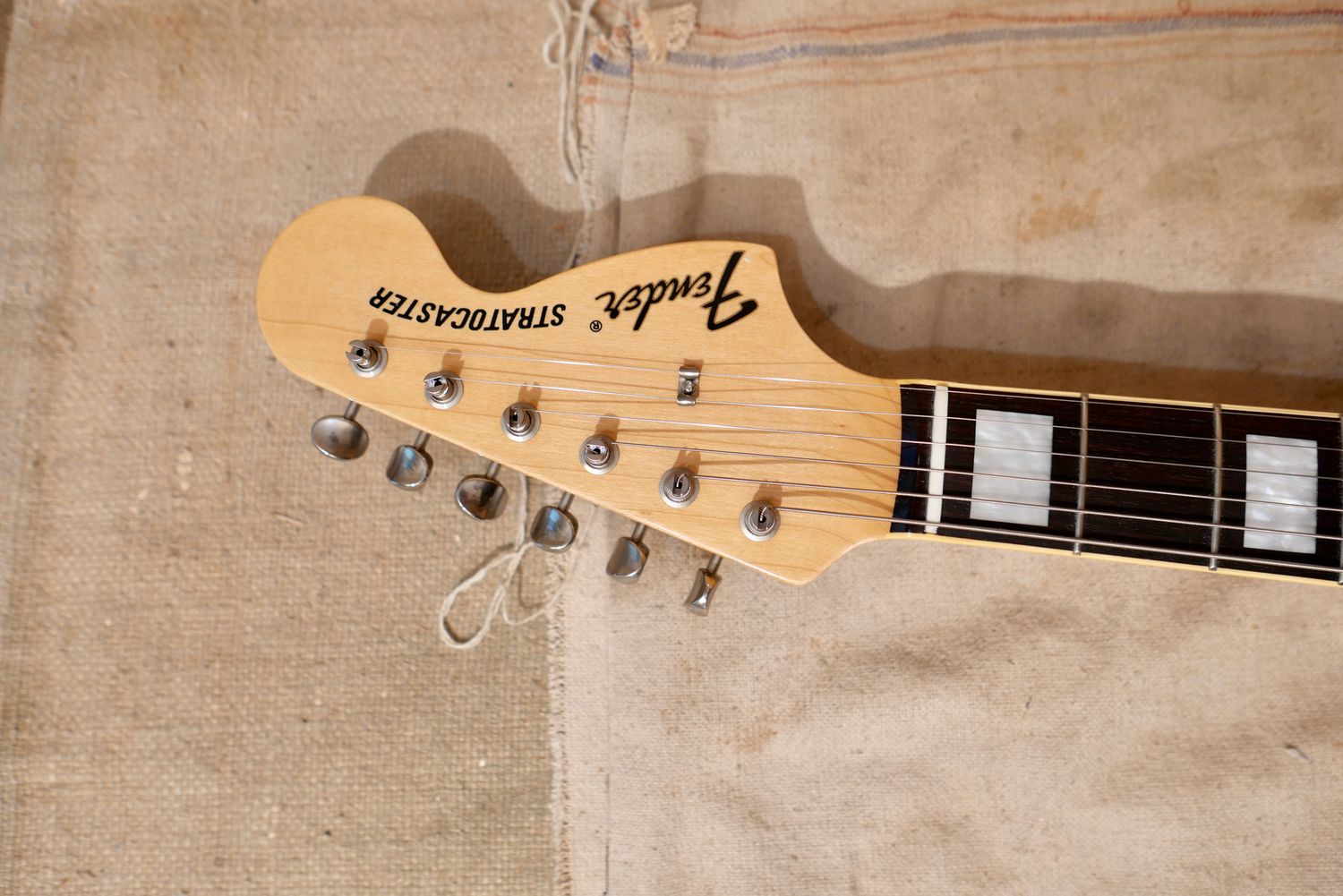 2002 Fender Japan ST68-HO '68 RI Custom Stratocaster Zebra Wood
