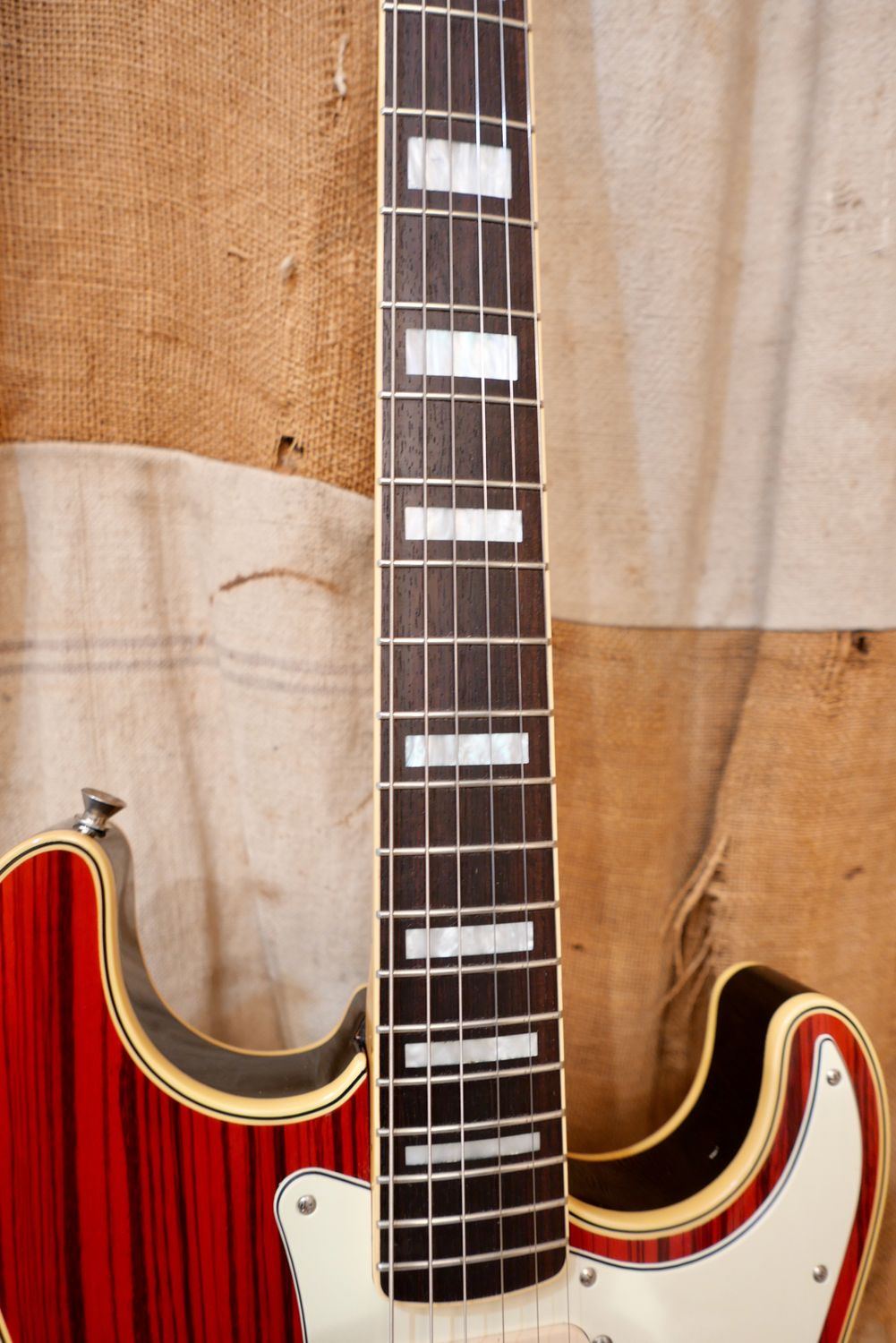 2002 Fender Japan ST68-HO '68 RI Custom Stratocaster Zebra Wood