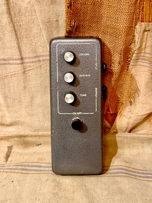 1970's B&amp;M - Colorsound - Barnes &amp; Mullins G.B. Fuzz Pedal England Grey