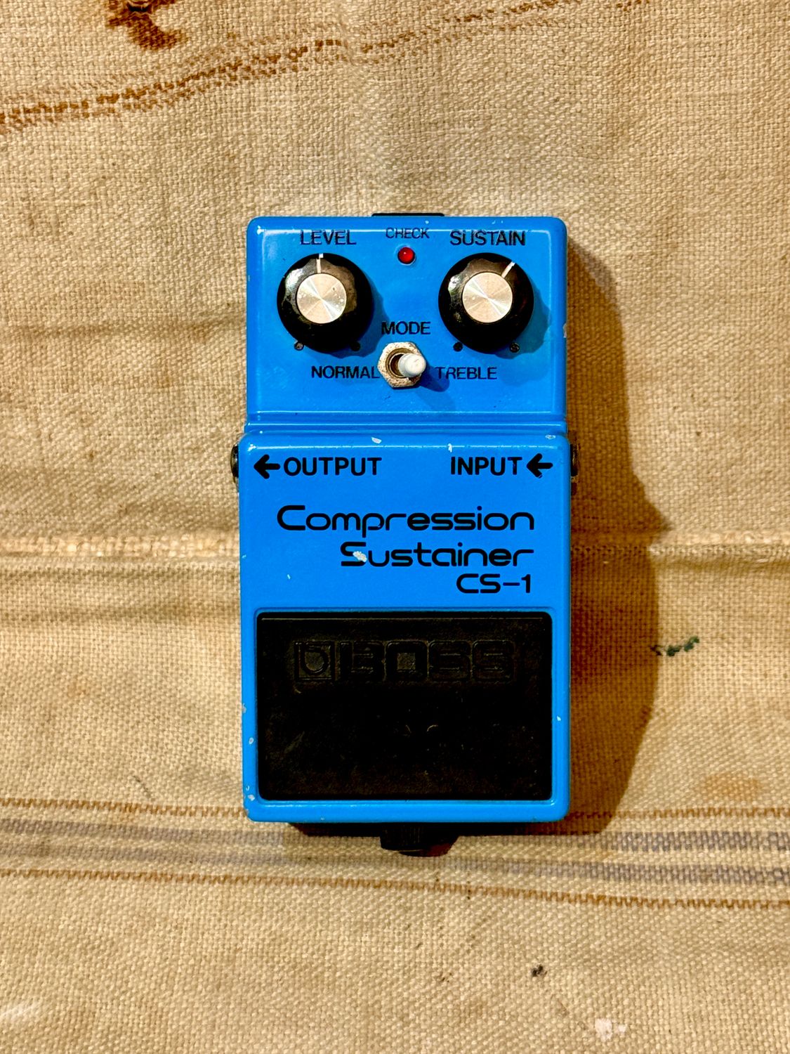 1981 Boss CS-1 Compression Sustainer Blue Made in Japan