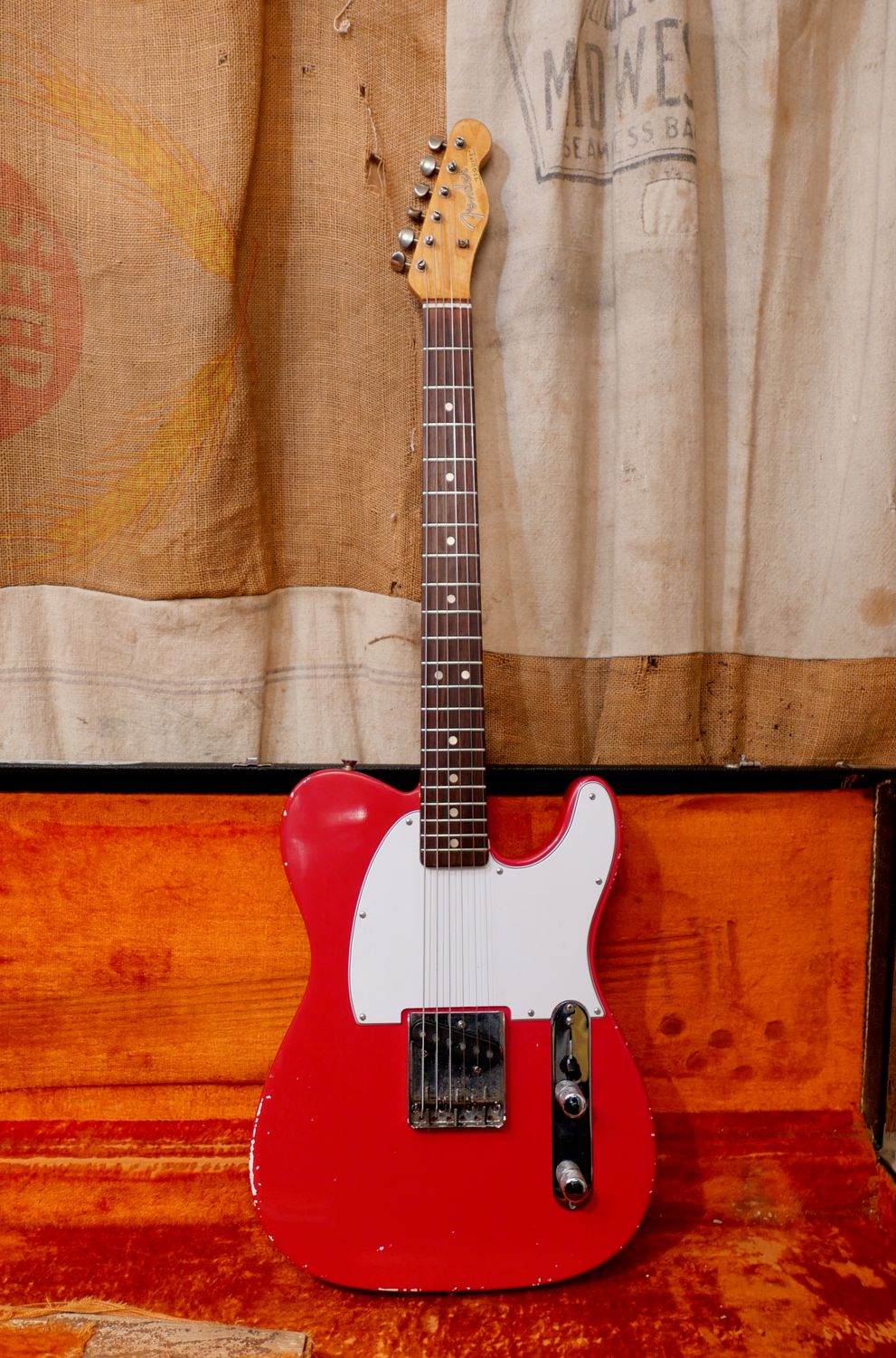 1966 Fender Esquire-Telecaster Red Refin