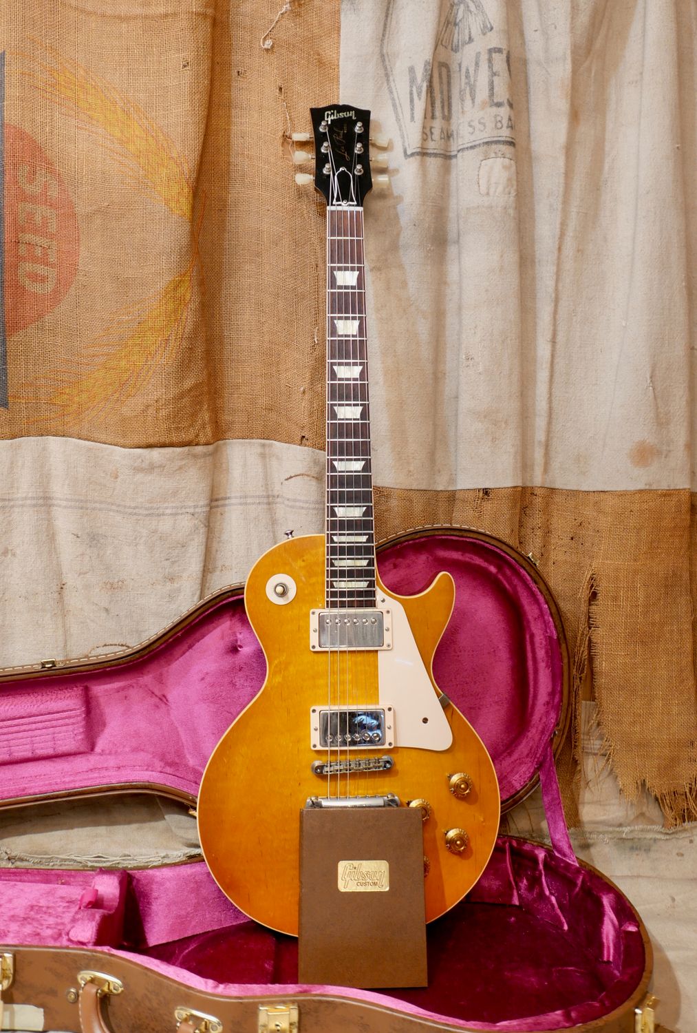 2013 Gibson Les Paul R8 &#39;58 Reissue Lemonburst