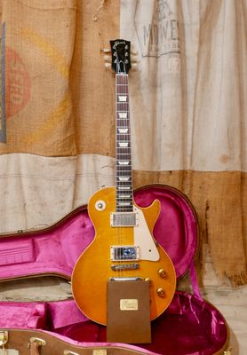 2013 Gibson Les Paul R8 &#39;58 Reissue Lemonburst