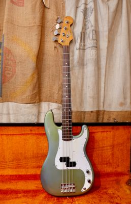 1966 Fender Precision Bass Ice Blue Metallic Refin