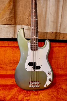 1966 Fender Precision Bass Ice Blue Metallic Refin