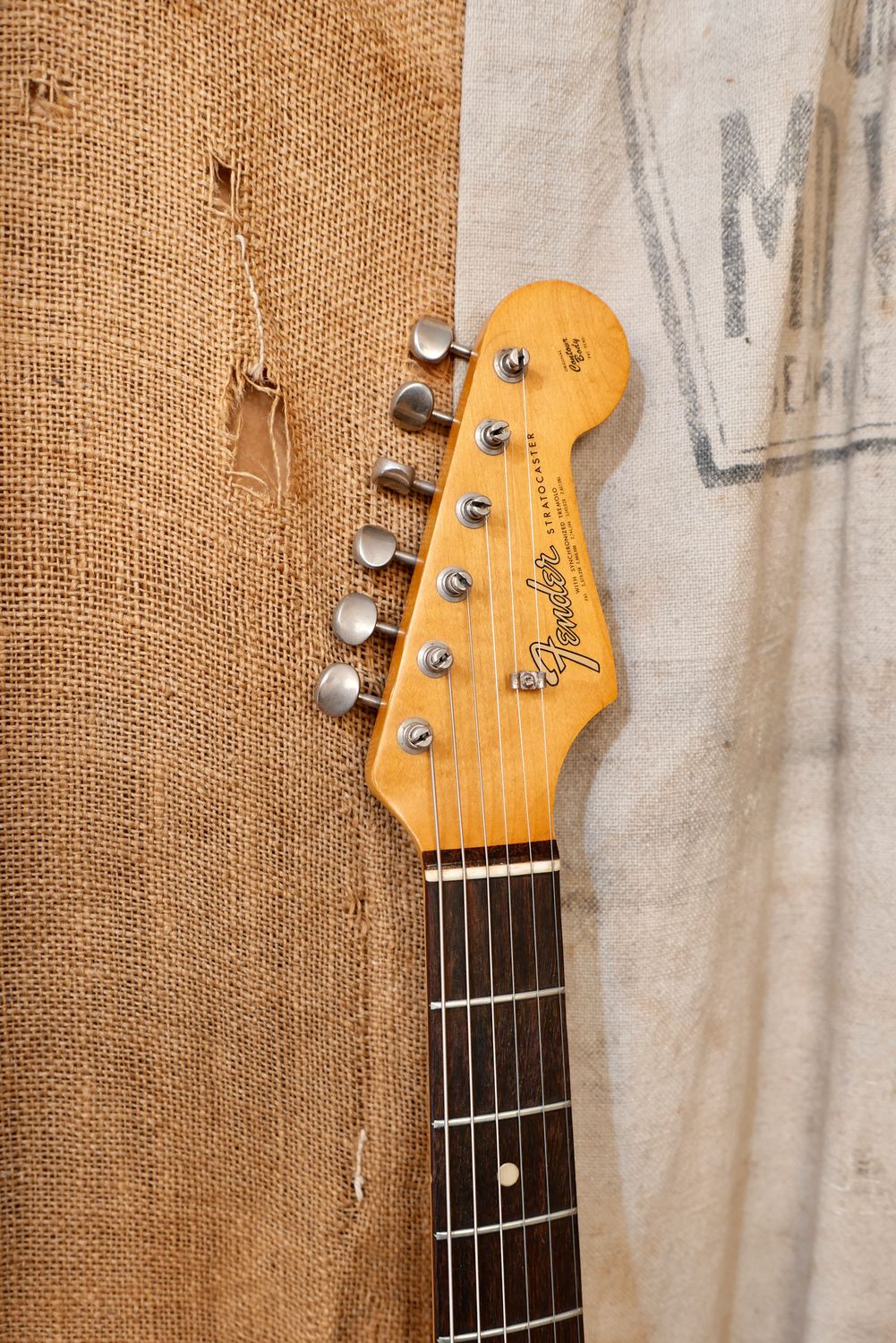1965 Fender Stratocaster Olympic White