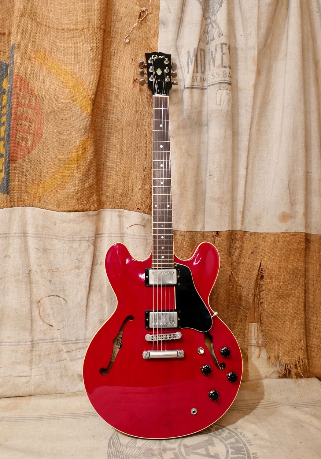 1987 Gibson ES-335 DOT Red