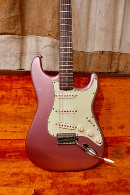 1964 Fender Stratocaster Burgundy Mist Refin