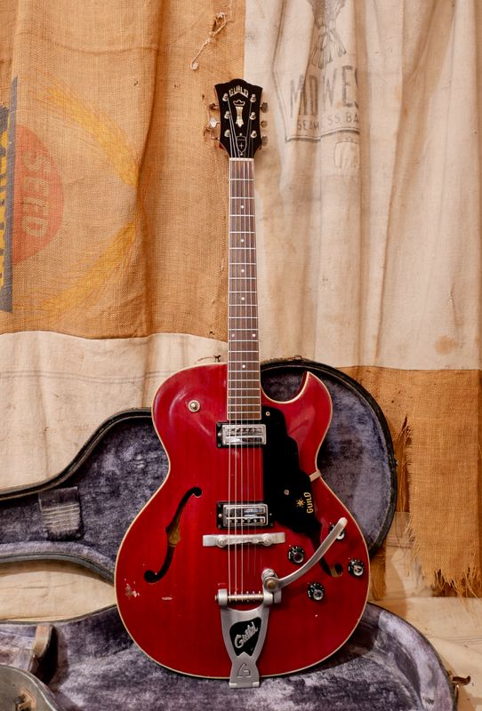 1965 Guild Starfire III Cherry