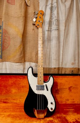 1973 Fender Telecaster Bass Black-White Tuxedo