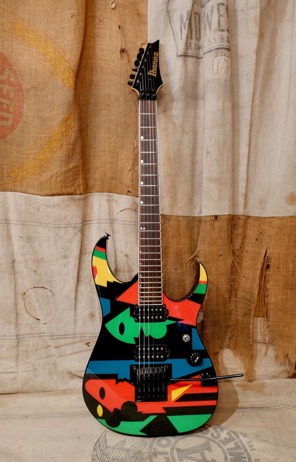 1995 Ibanez JPM 100 P1-b Picasso Graphic (c)