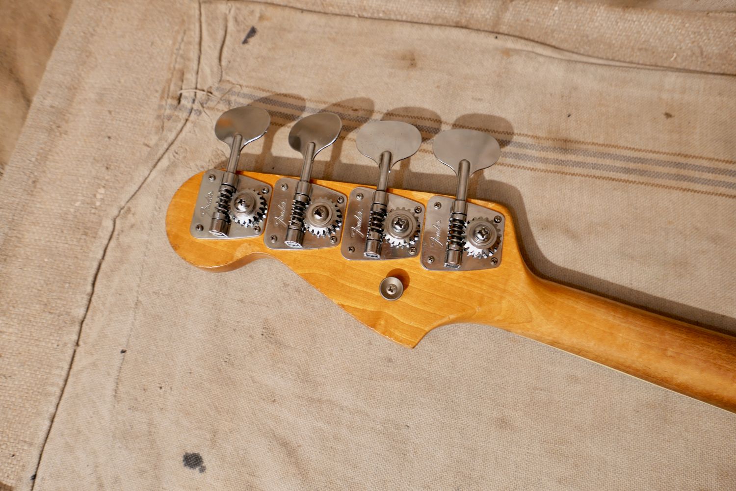 1966 Fender Jazz Bass Olympic White