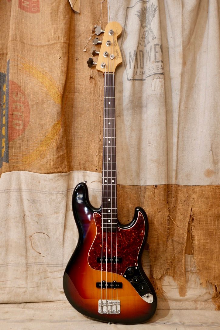 1997 Fender CIJ MIJ Noel Redding Signature Jazz Bass Sunburst