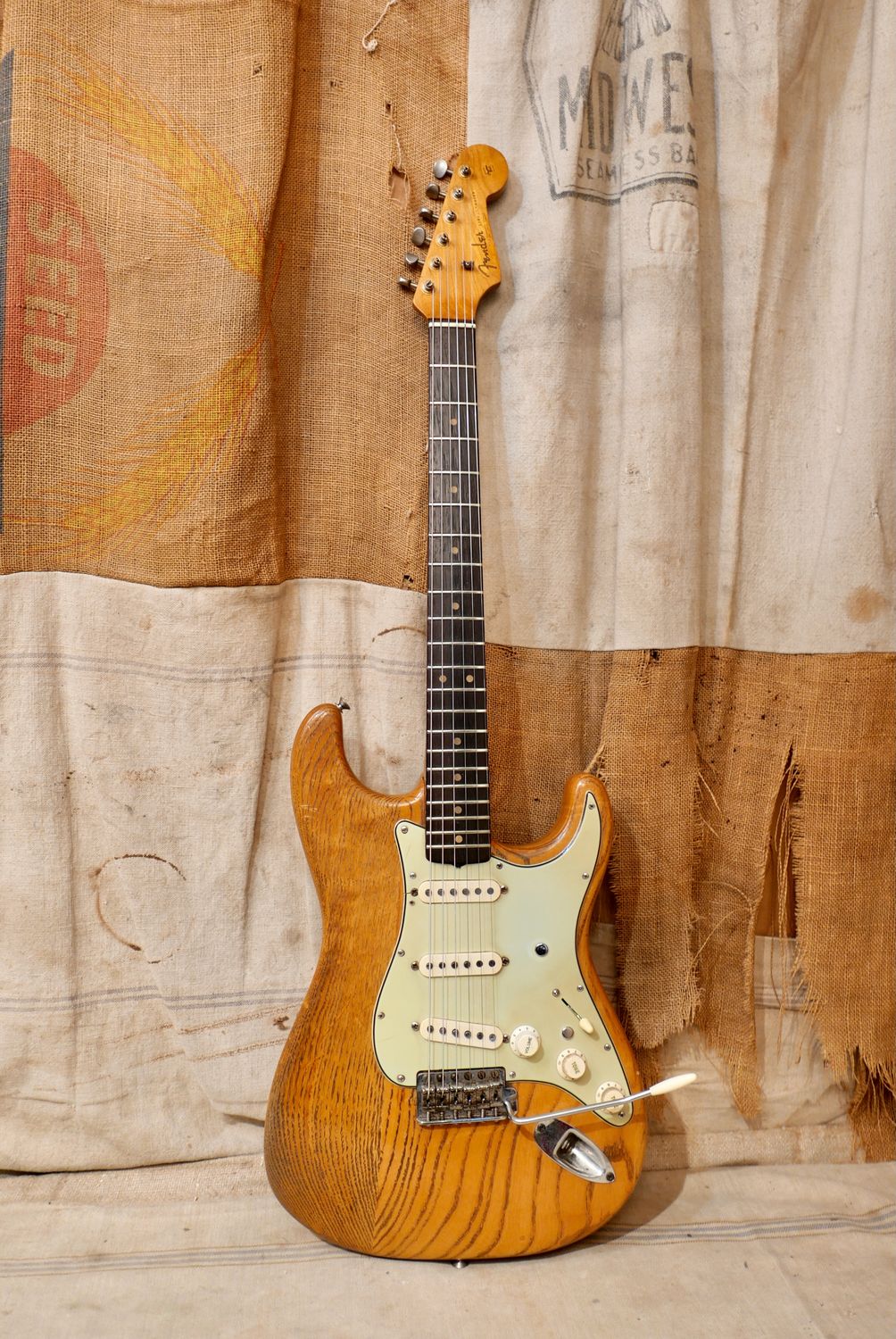 1963 Fender Stratocaster Natural Refin